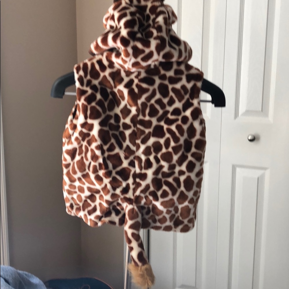 Kids Plush giraffe costume - Picture 2 of 7